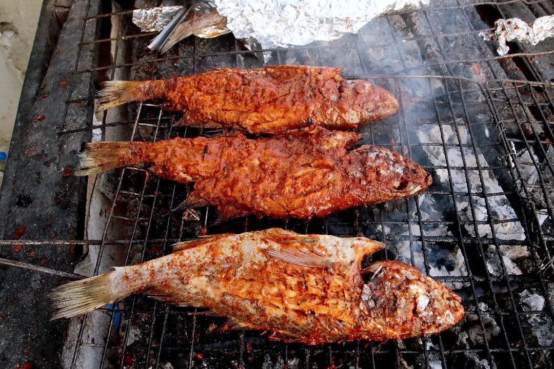 Peppered fish at Da Realms